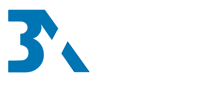 Logo 3xdata em branco e azul